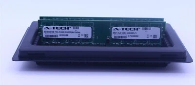A-Tech 4GB Kit (2 x 2GB) PC2-5300 (DDR2-667) Matching Memory Tested Grade A - Image 1 of 4