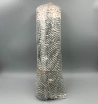 Pottery Barn Mason Cotton Fringe Placemat S/4 Dusty Blue 14 x 20 in #V19 - Image 1 of 3