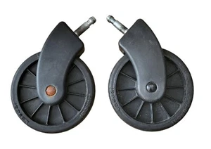 Lascal Mini Maxi Buggy Board Wheels X2 Black  - Picture 1 of 5