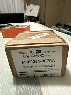 American Standard Power X Battery Pack For Sensor Faucets R4 - Image 1 of 3