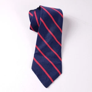 GANT Herren-Seidenkrawatte Repp Streifen marineblau rot klassisch adretter Stil - Bild 1 von 7