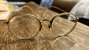 Antike Brille 1/10 12K Gold Filled Drahtgestell FULL-VUE - Bild 1 von 5