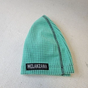 Melanzana Microgrid Toque Adult Size Medium In Lagoon Aqua - Picture 1 of 6