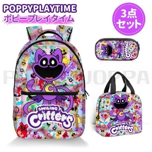 Poppy Playtime Catnap Chapter 3-Piece Backpack Set (Smiling Critters) japan - Picture 1 of 6