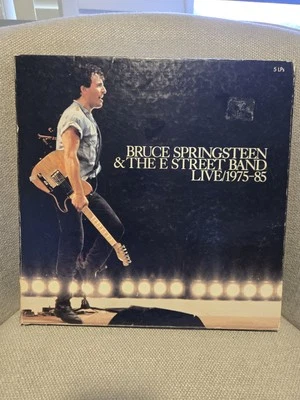 Bruce Springsteen & E Street Band “Live 1975-85” VG Vinyl 5 LP Box Set w/Book - Image 1 of 3