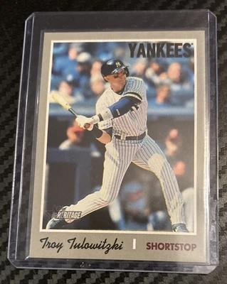2019 Topps Heritage High Number - Action Variation Troy Tulowitzki #545 - Image 1 of 2