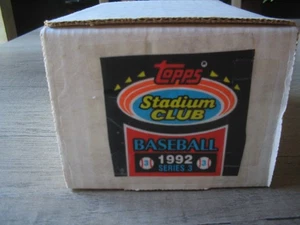 Set completo 3 serie Stadium Club Baseball 1992 (#601-900) Griffey, Ryan, Obbligazioni - Foto 1 di 2