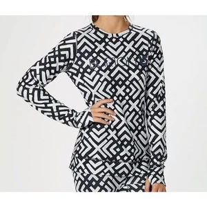 Capa Base Burton Dryride Mujer Mediana Negra Peso Medio Cuello Redondo Manga Larga - Imagen 1 de 8