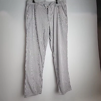 Pantalones de algodón a rayas blancas y negras 31R Adriano Goldschmied The Caden para mujer Foto 1 de 4