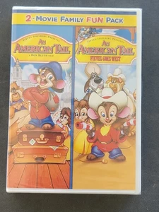 AN AMERICAN TALE 1/2: FIEVEL GOES WEST-Two New Family Animated Tail DVD SEALED - Picture 1 of 4