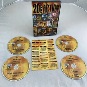 20-Film Action Pack 4-DVD Jackie Chan, Dolph Lundgren, Rutger Hauer - 29 Hours - Imagen 1 de 14