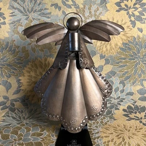 Portacandele da parete angelo in rame fatto a mano - Made in Mexico - Vintage - Foto 1 di 8