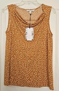 NEW 41 Hawthorn Mustard Top Medium M Sleeveless Drop Neckline NWT NB2001 - Picture 1 of 7