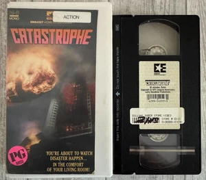 Catastrophe VHS William Conrad Mt. Etna Dust Bowl Joelma Bld Fire Andrea Doria - Picture 1 of 2