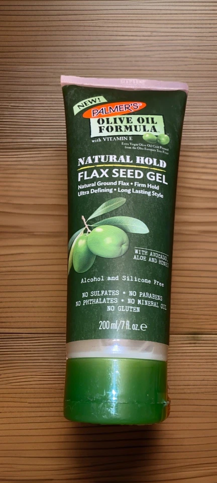 Fórmula de aceite de oliva Palmers gel de semillas de lino de retención natural 7 oz retención firme sin alcohol Foto 1 de 1