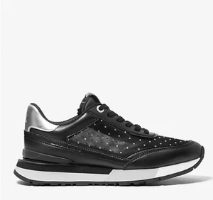 Michael Kors Woman Nova Embellished Mesh Trainer One Of Kind 7,5 ❤️❤️❤️❤️ - Picture 1 of 7