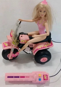 Vintage 1985 Corded RC 3 Wheeler ATV by Arco, w/ Doll. Made In Hong Kong - Bild 1 von 19