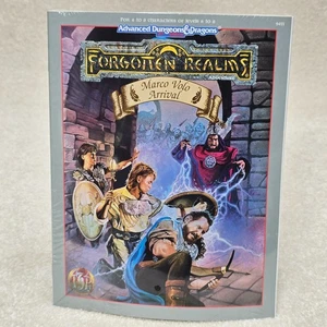 Advanced D&D Forgotten Realms 1994 TSR Marco Volo Arrival New & Sealed - Picture 1 of 9