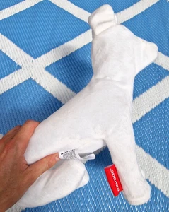 EnzyDog 'Inflable Blanco Suave Perro Modelo' Decoración Infantil Utilería Raro *** - Imagen 1 de 6