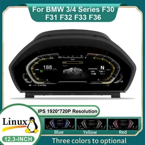 Cuadro de instrumentos digital LCD de 12,3"" para BMW Serie 3 4 F30/F31 F32/F36 - Imagen 1 de 15