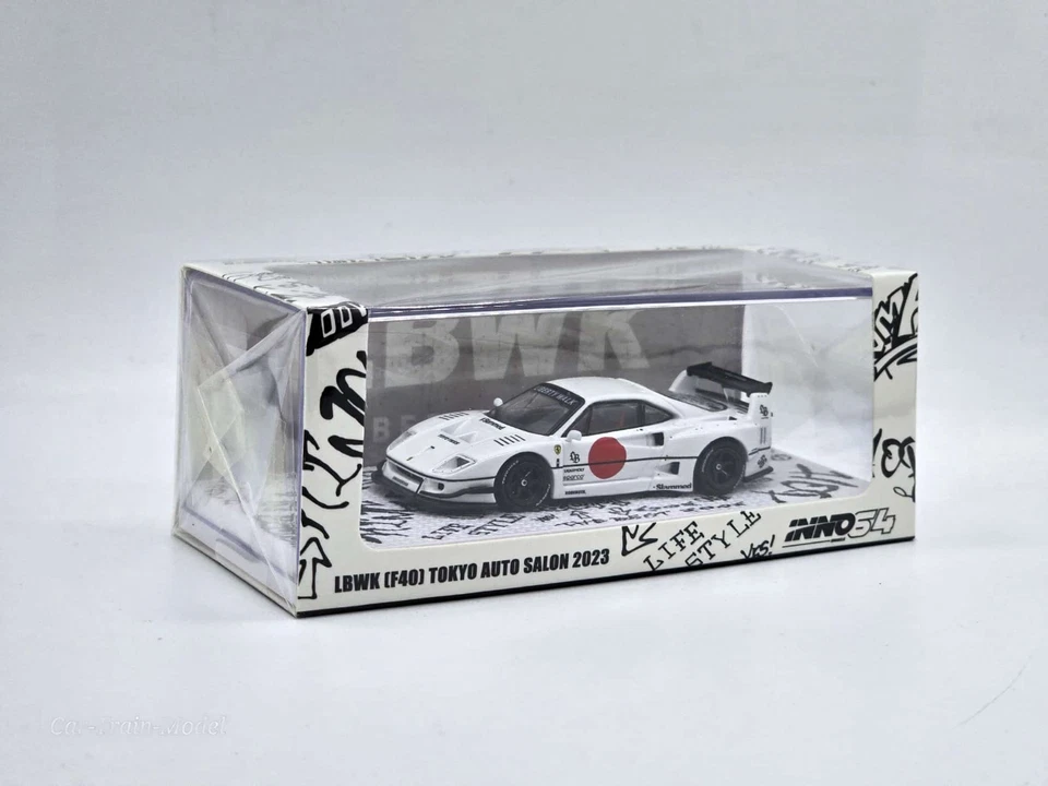 LBWK F40 Tokyo Auto Salon 2023 - INNO64 Inno Models 1:64 - Immagine 1 di 1