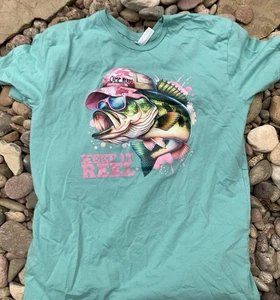 Fishing Shirt: Keep It Reel. Women’s Medium. New - Picture 1 of 6