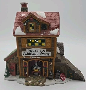 Vintage Santa's WORKBENCH COLLECTION 2000 MCCAULEY'S CARRIAGE HOUSE  - Picture 1 of 4