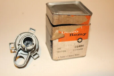 NOS Delco Remy 1116686 / D1484 - Ignition Switch - 1966-67 Corvette - Image 1 of 4