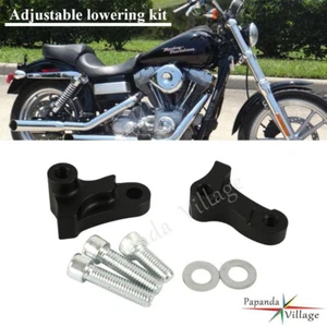 Aluminum Rear 1.75'' Drop Lowering Link Set For Harley Dyna Street Fat Bob 06-17 - Picture 1 of 6