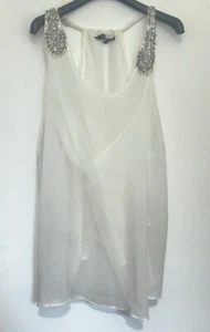 New Look embellished floaty top size 14 - Imagen 1 de 5