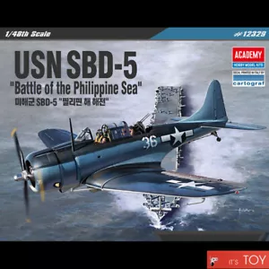 Academy 1/48 USN SBD-5 Battle of the Philippine Sea Dive Bomber Modellbausatz #12329 - Bild 1 von 8