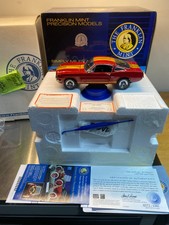 Franklin Mint 1966 Shelby Mustang GT-350H Red Gold VERY RARE LE#572 w/box & cert