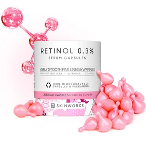 Retinol Anti Aging Faltenkorrektur Nachtserum mit Hyaluronsäure Serum für - Bild 1 von 12