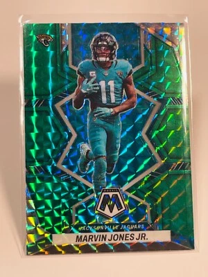 MARVIN JONES JR. 2022 Panini Mosaic GREEN MOSAIC #92 - Image 1 of 2