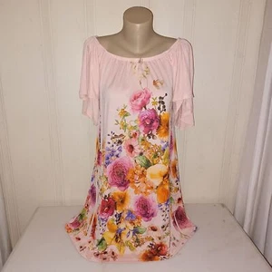 Yee [S] Kleid rosa Blumen (1070) - Bild 1 von 3