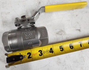 Sharpe 50C767PSW 3/4" Stainless Steel #3000 Seal Weld w/ Locking Lever Handle - Picture 1 of 3