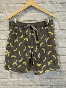Baúles de baño Trinity Collective para hombre gris estampado plátano longitud corta talla M - Imagen 1 de 5