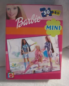 New Mini Barbie Doll Fashion 50 PC Puzzle Hair Salon / Hair Stylist 5"x7" Mattel - Picture 1 of 2