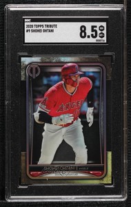 2020 Topps Tribute Shohei Ohtani #9 SGC 8.5