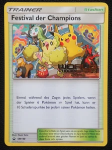 FESTIVAL DE CAMPEONES SM148 - TARJETA PROMOCIONAL ALEMANA POKEMON CAMPEONATOS MUNDIALES 2016 - Imagen 1 de 21