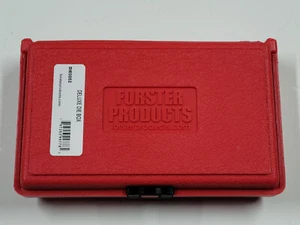 DIE0002 FORSTER RED DELUXE DIE BOX - BRAND NEW - FREE SHIP! - Picture 1 of 3