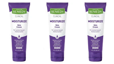 Medline Remedy Moisturize Skin Cream Hypoallergenic 4oz Vanilla Scent, 3 Pack - Image 1 of 2