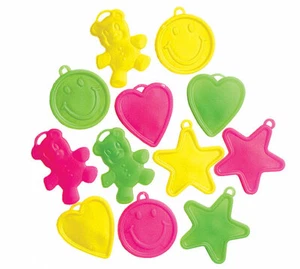 Juego de 10 pesos de globo pastel 3D para globos de papel de aluminio o látex surtido de colores - Imagen 1 de 1
