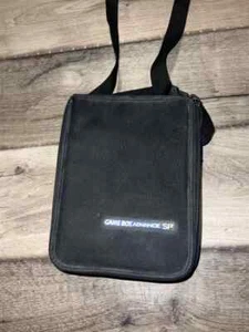 Authentic Carrying Case for Nintendo GameBoy Advance SP Black Bag A.L.S. 2005 - Picture 1 of 4