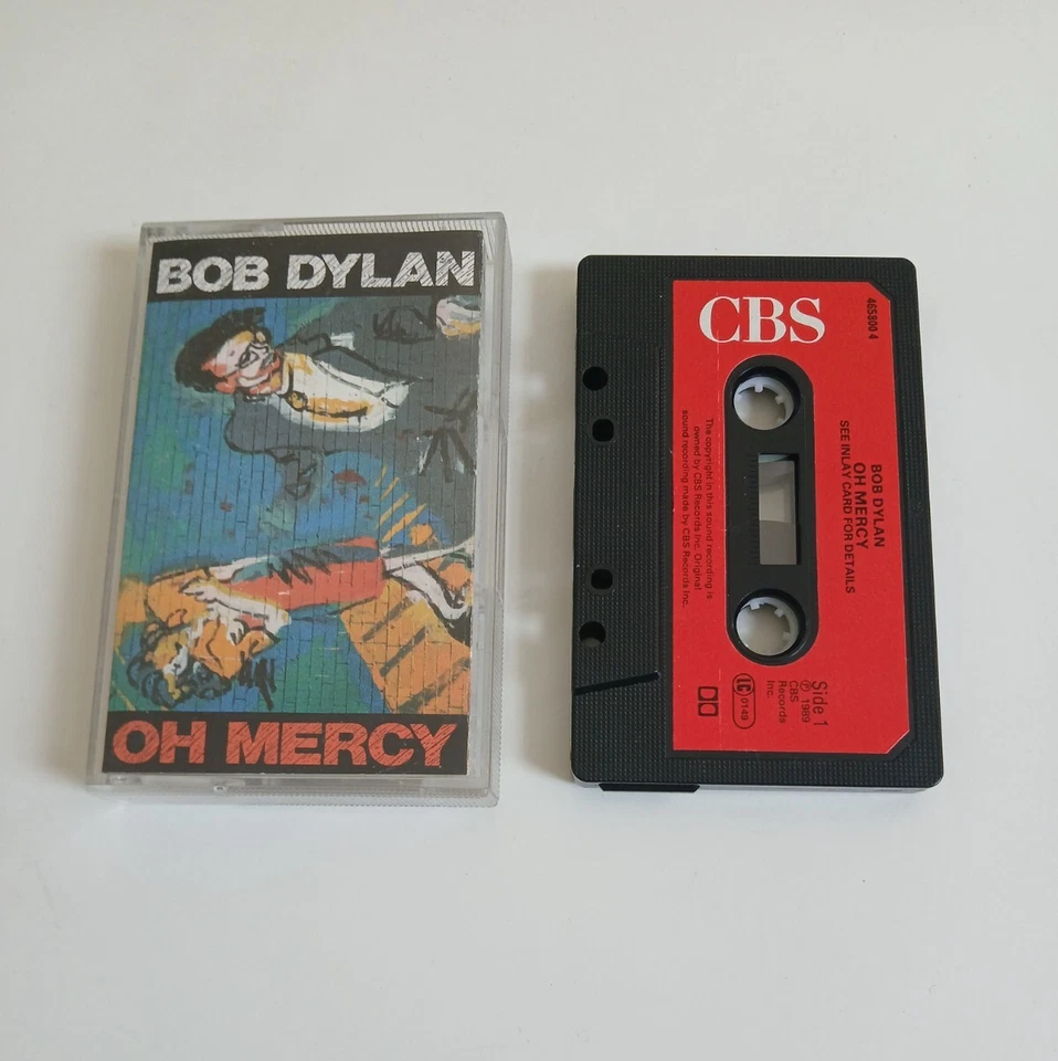 BOB DYLAN OH MERCY CASSETTE TAPE CBS UK 1989 - Image 1 of 1