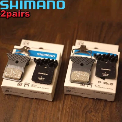 2 pares de pastillas de freno de disco de ciclismo Shimano L05A-RF delanteras y traseras para Dura-Ace M8110 Foto 1 de 4