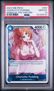 2024 One Piece Wings Of The Captain #047 Charlotte Pudding PSA 10 - Picture 1 of 2