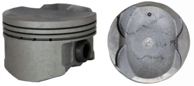 Juego de pistones de tapa de plato para 03-12 Toyota 1,5 L/1497 L4 1NZFE | 0,50 mm de gran tamaño Foto 1 de 4