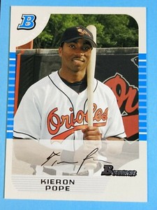 2005 Bowman Draft Kieron Pope White #BDP54 131 / 225