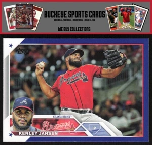 2023 Topps Royal Blue Kenley Jansen #30 - Picture 1 of 2